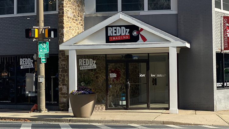 Reddz Trading Bethesda storefront